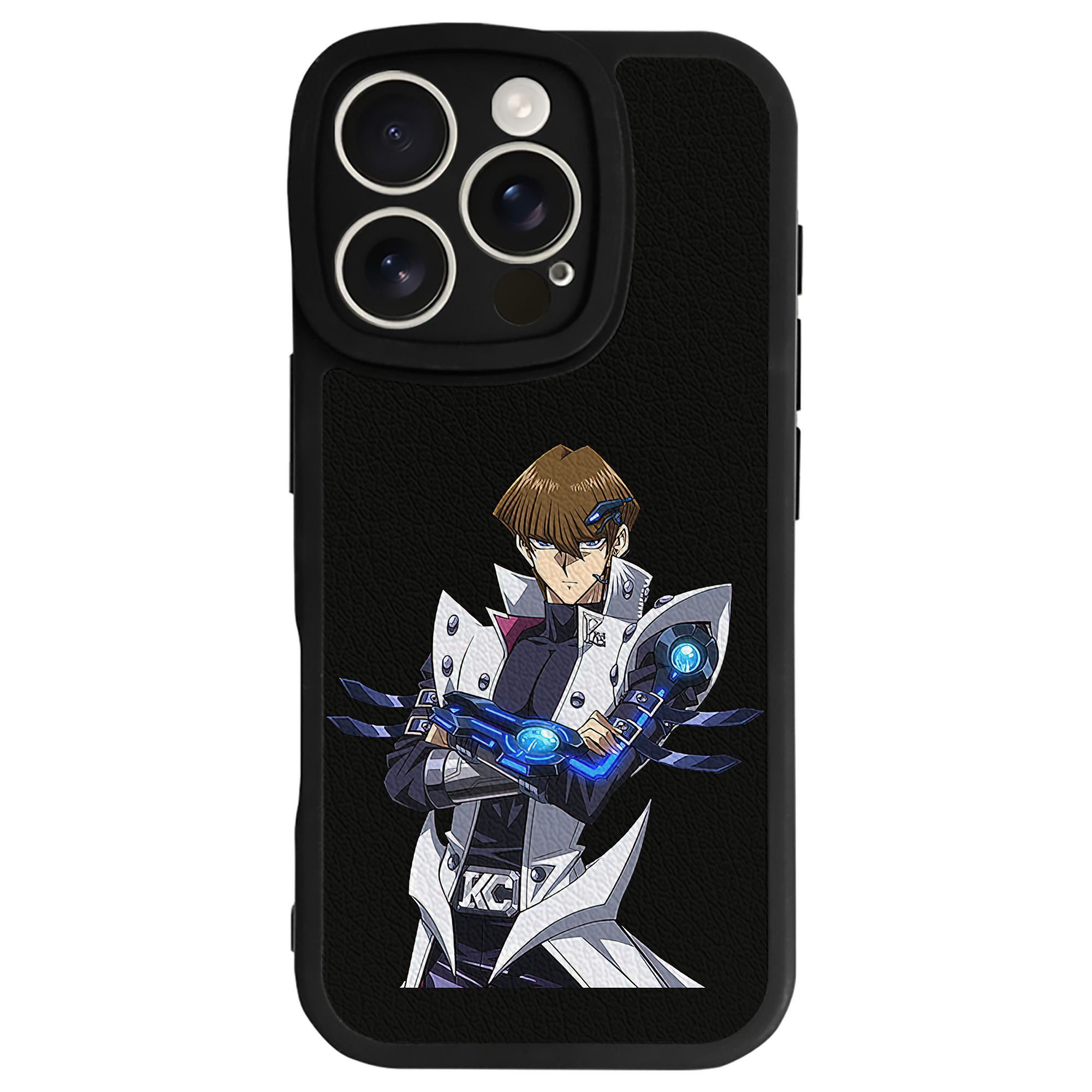 遊☆戯☆王 Yu-Gi-Oh! 【iPhone 16シリーズ対応】シリコンスマホケース（レザー調） 材質：シリコン